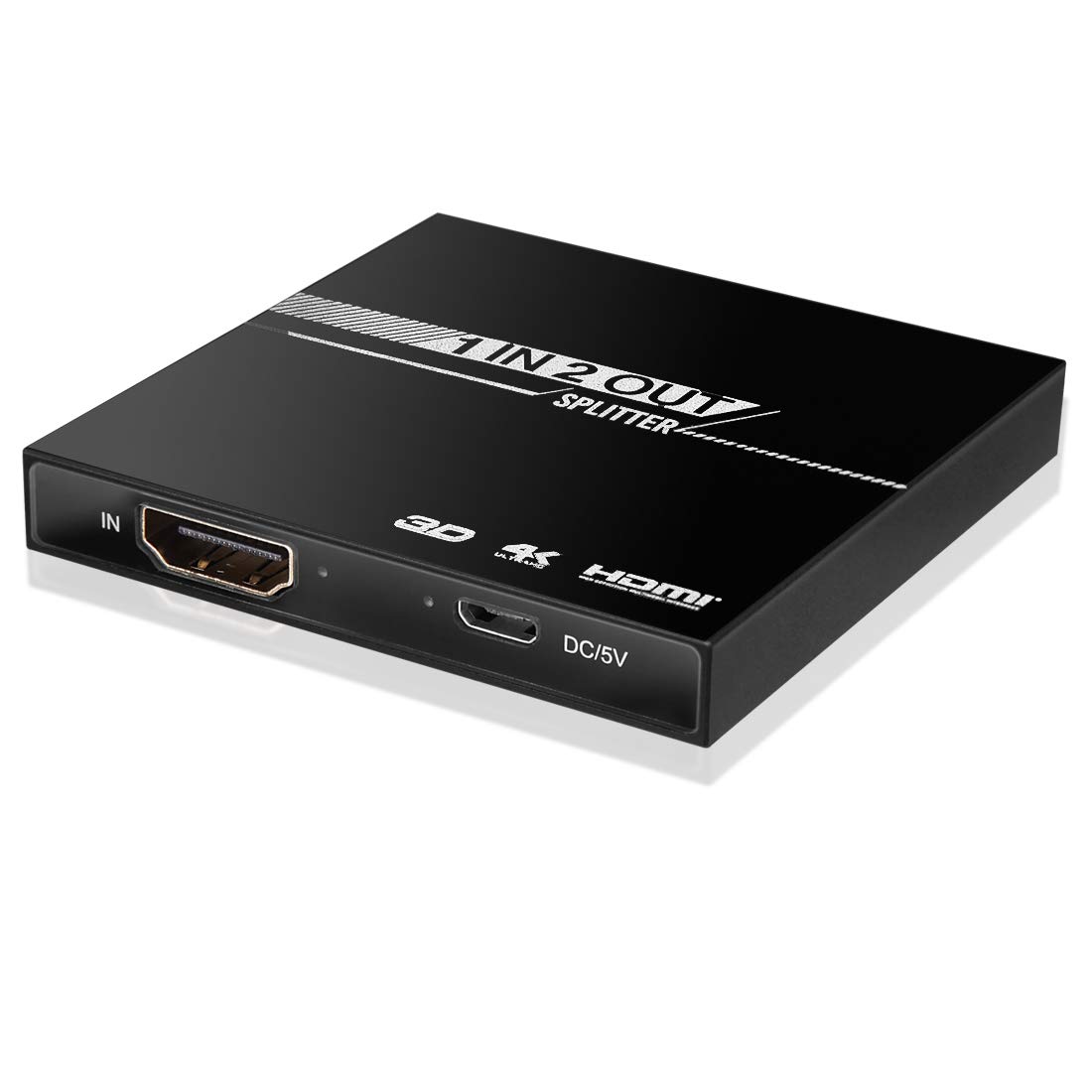 VK-102SP 18G HDR Slim 1x2 HDMI splitter