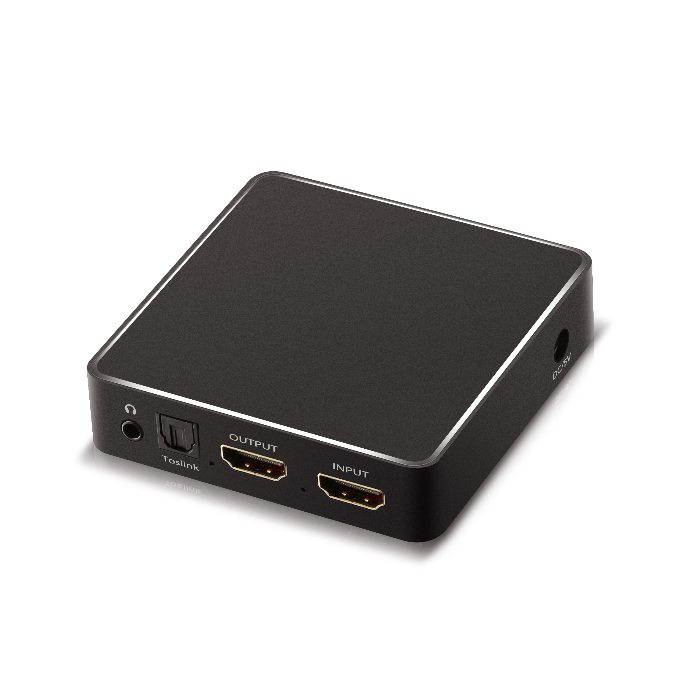 VK-A01 HDMI TO HDMI decoder with SPDIF +3.5mm Audio+ARC Aluminum