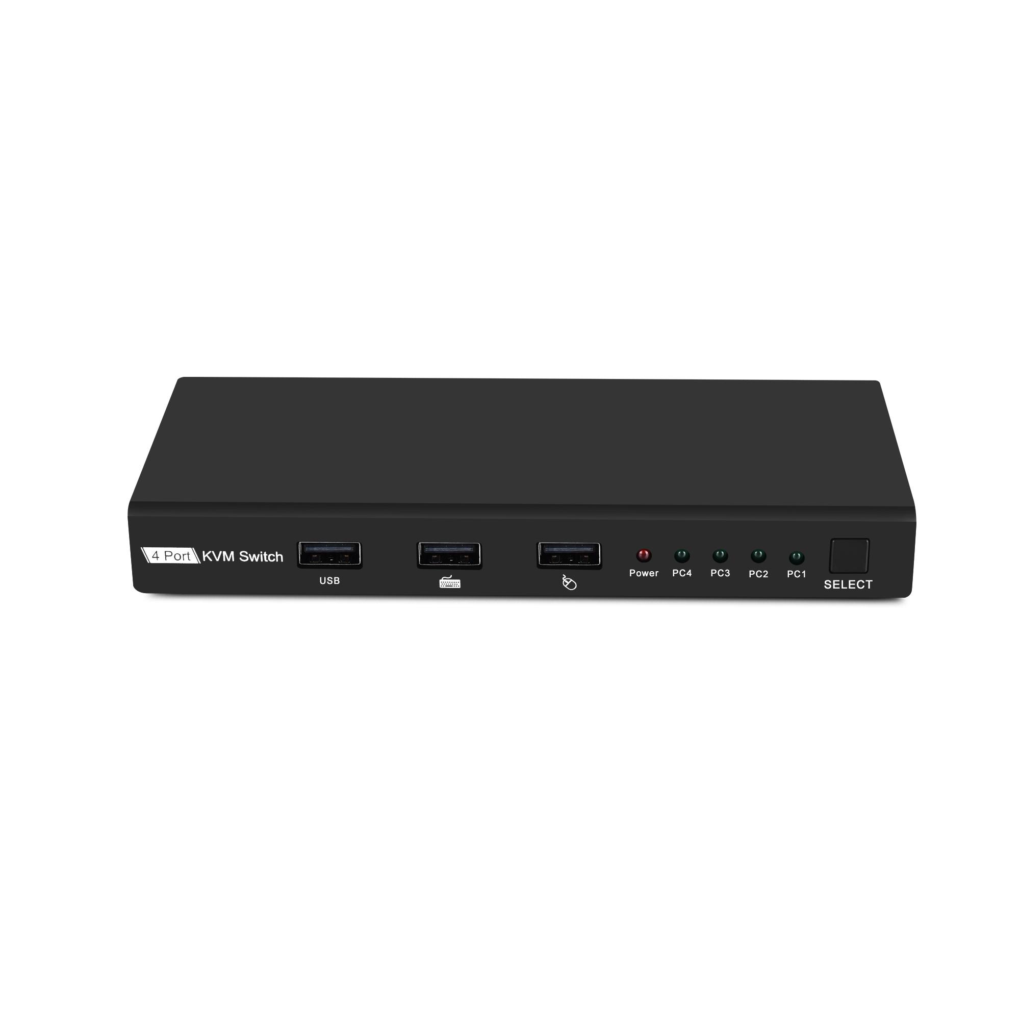 VK-H401 4K HDMI 4X1 KVM Switch