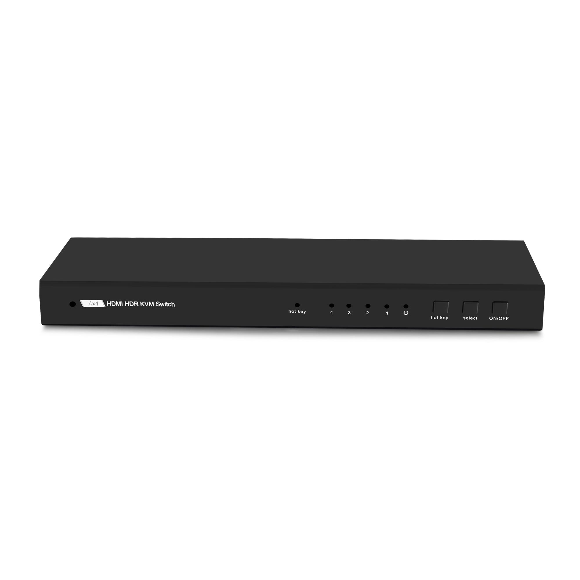 VK-401K 4X1 HDR HDMI KVM Switch